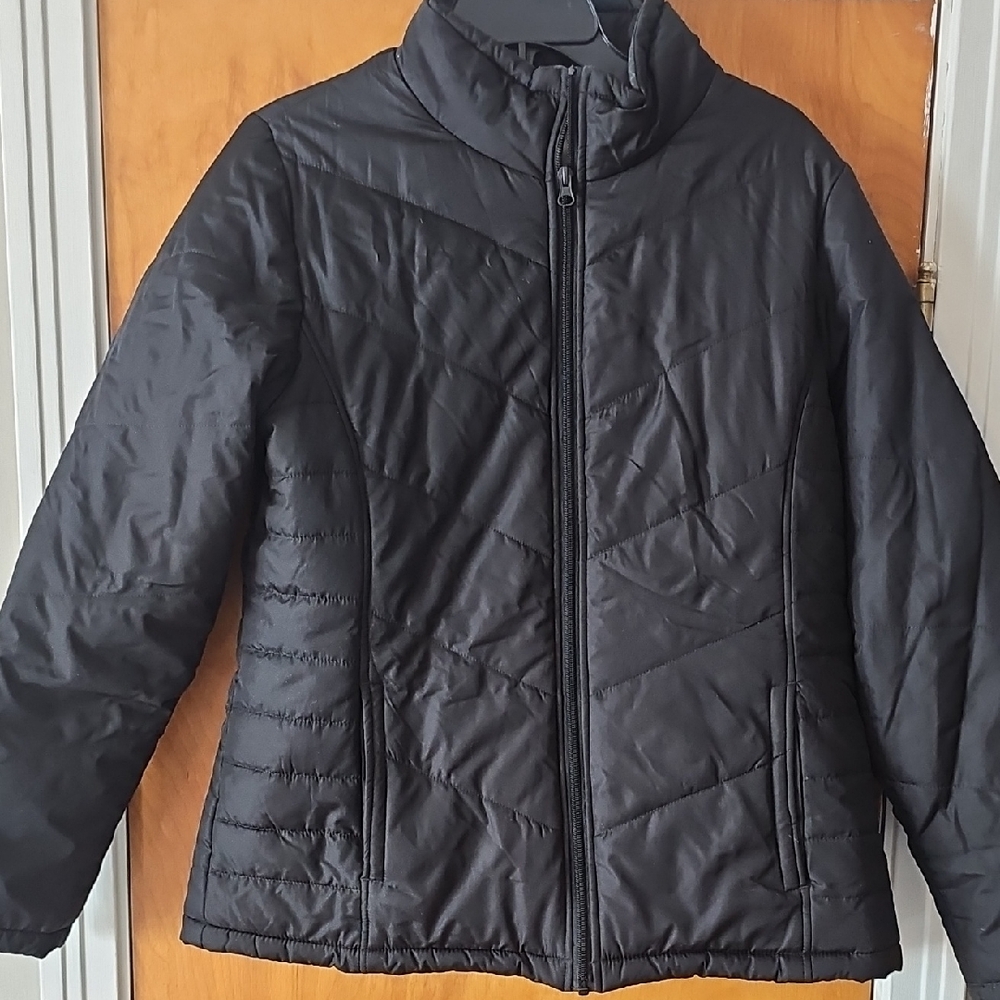 Faded Glory Black Padded Outerwear